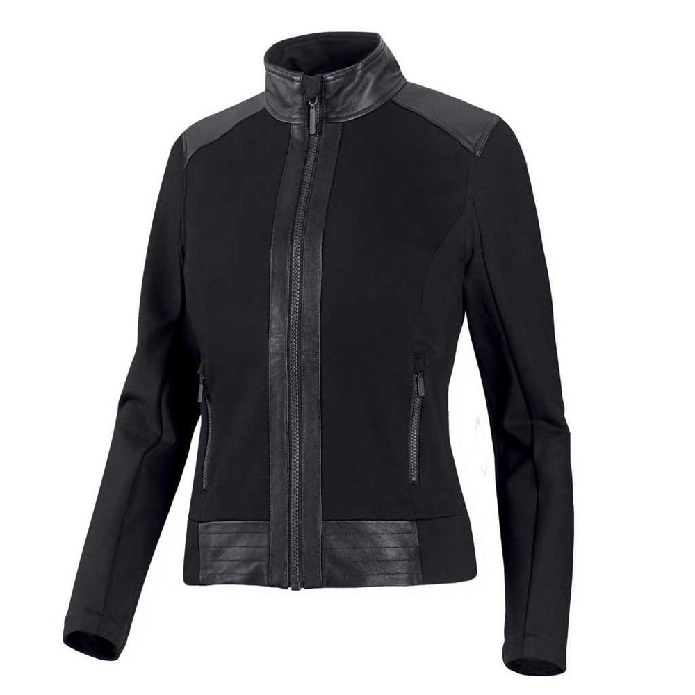 Harley-Davidson Black Leather trim Jacket